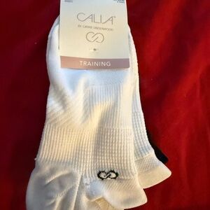 CALIA by Carrie Underwood White Athletic Socks